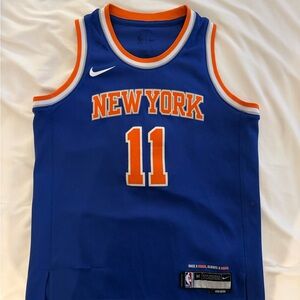 Knicks / Brunson Youth Jersey MEDIUM - NOT in good condition